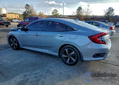 2017 Honda Civic Touring z USA, uszkodzony, nr VIN 19XFC1F97HE210448